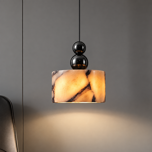 Suspension en onyx naturel – Vaelor, vue 1
