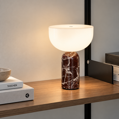 Lampe de table sans fil en marbre – Vaelor, vue 2