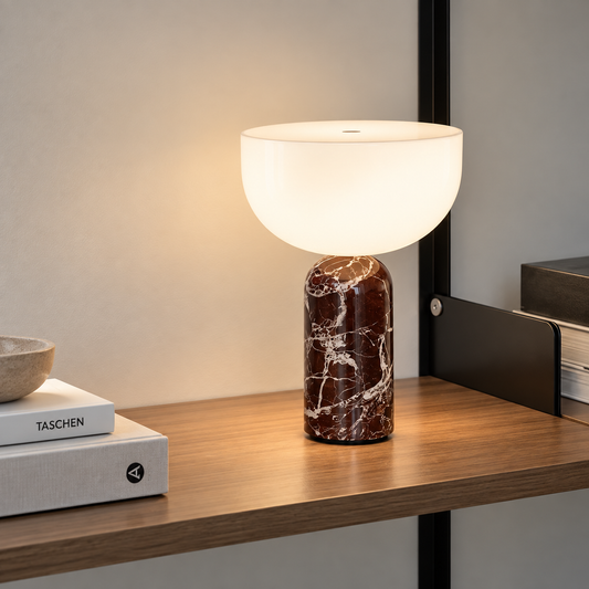 Lampe de table sans fil en marbre – Vaelor, vue 2