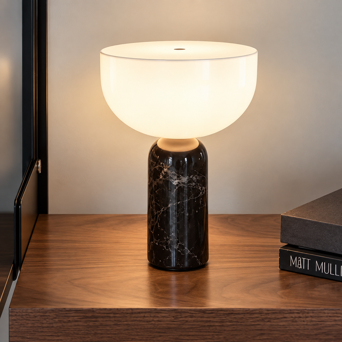 Lampe de table sans fil en marbre – Vaelor, vue 5