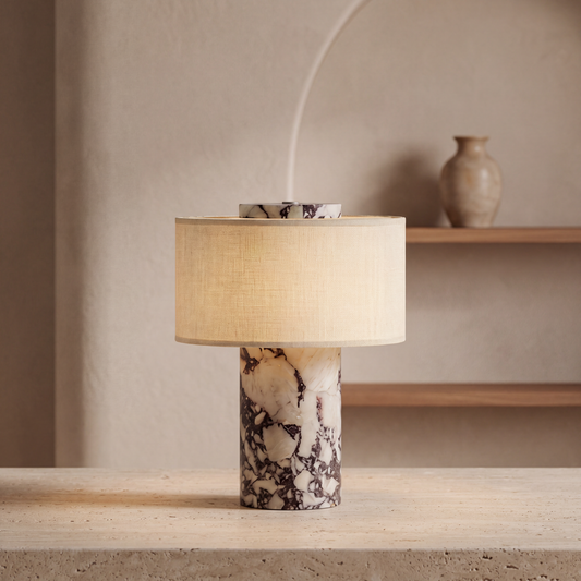 Lampe sans fil grand format en pierre – Vaelor, vue 2