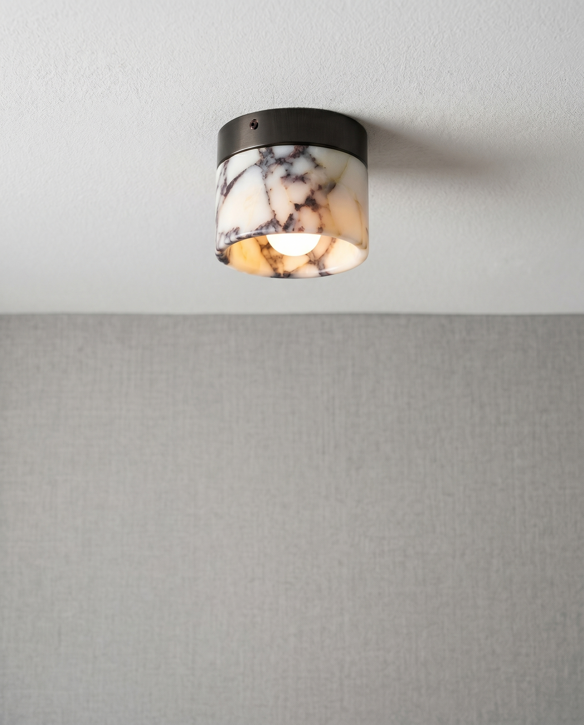 Plafonnier en marbre veiné – Vaelor, vue 4