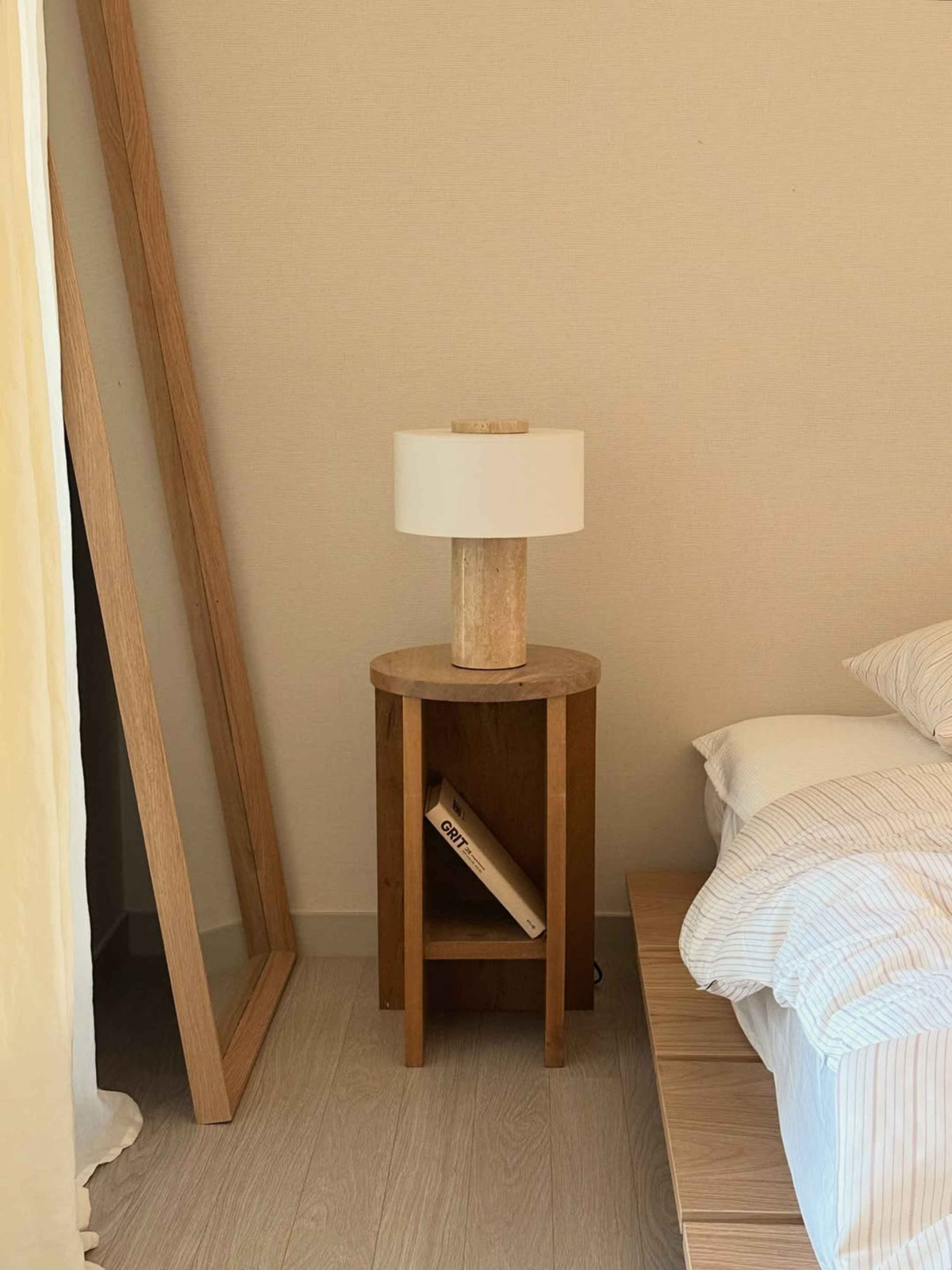 Lampe sans fil grand format en pierre – Vaelor, vue 4